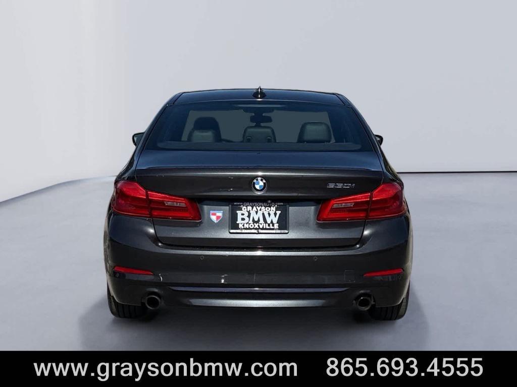 used 2018 BMW 530 car, priced at $18,495
