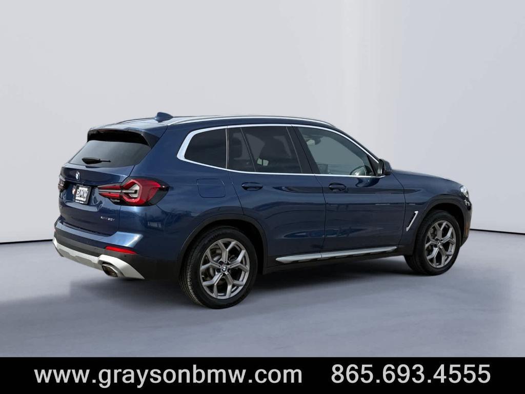 used 2022 BMW X3 car, priced at $31,995