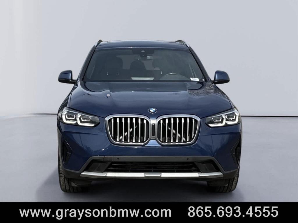 used 2022 BMW X3 car, priced at $31,995