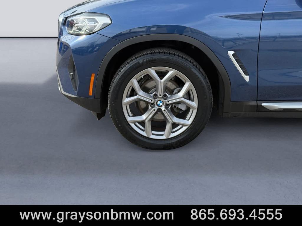 used 2022 BMW X3 car, priced at $31,995