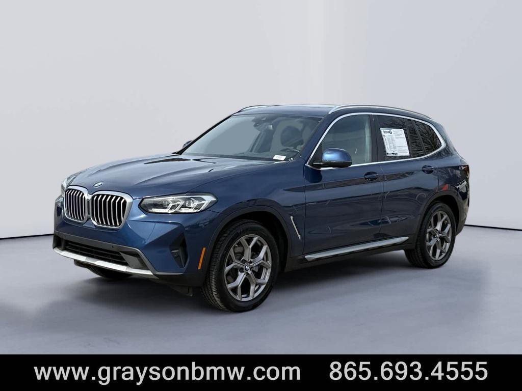 used 2022 BMW X3 car, priced at $31,995