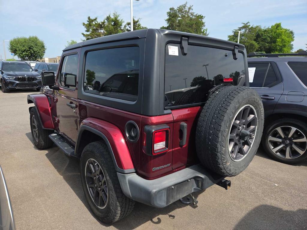 used 2021 Jeep Wrangler car, priced at $27,742