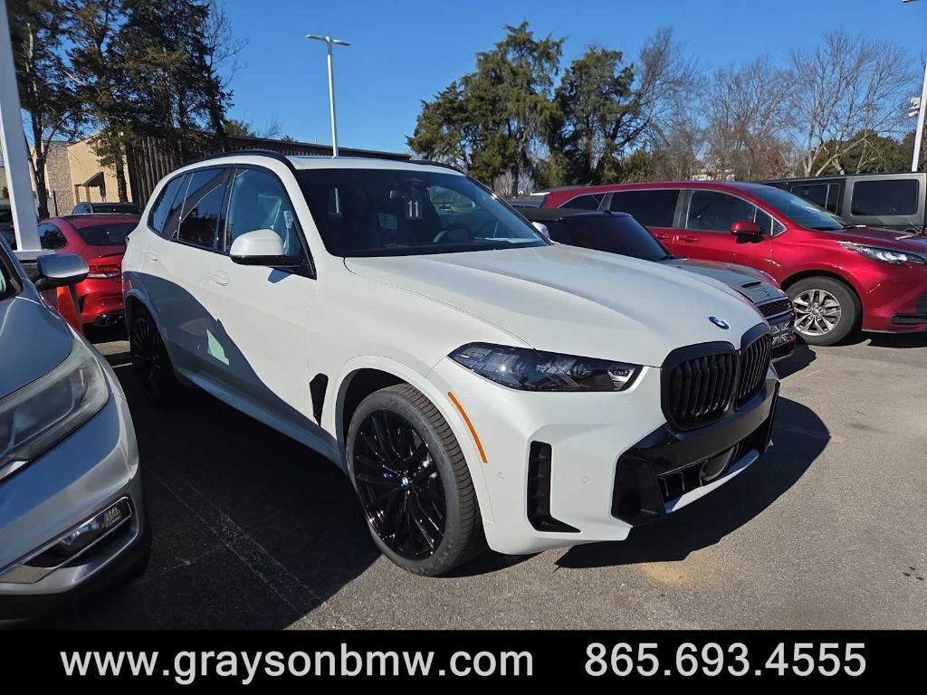 new 2026 BMW X5 car, priced at $83,425
