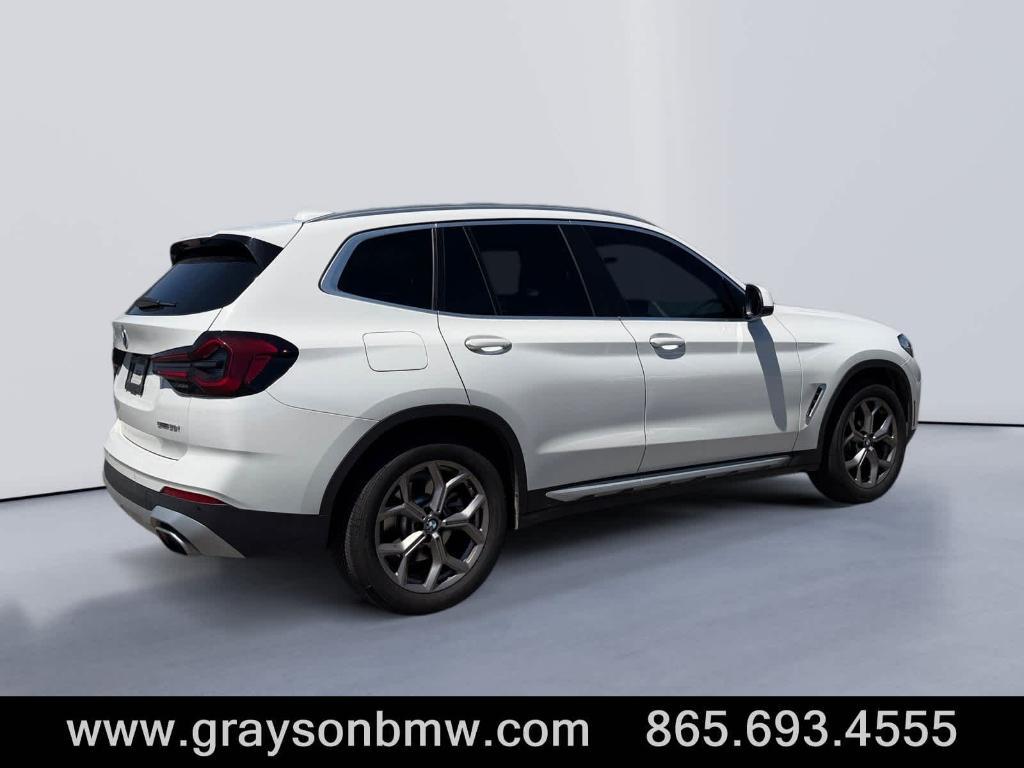 used 2022 BMW X3 car, priced at $28,853