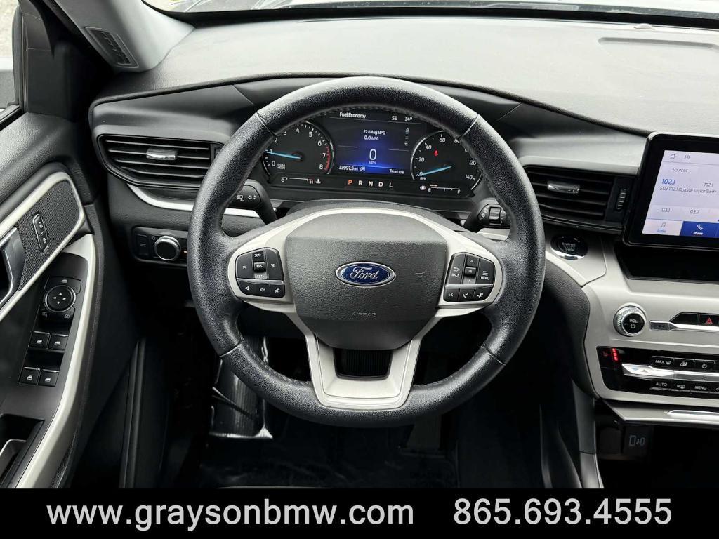 used 2022 Ford Explorer car, priced at $29,453