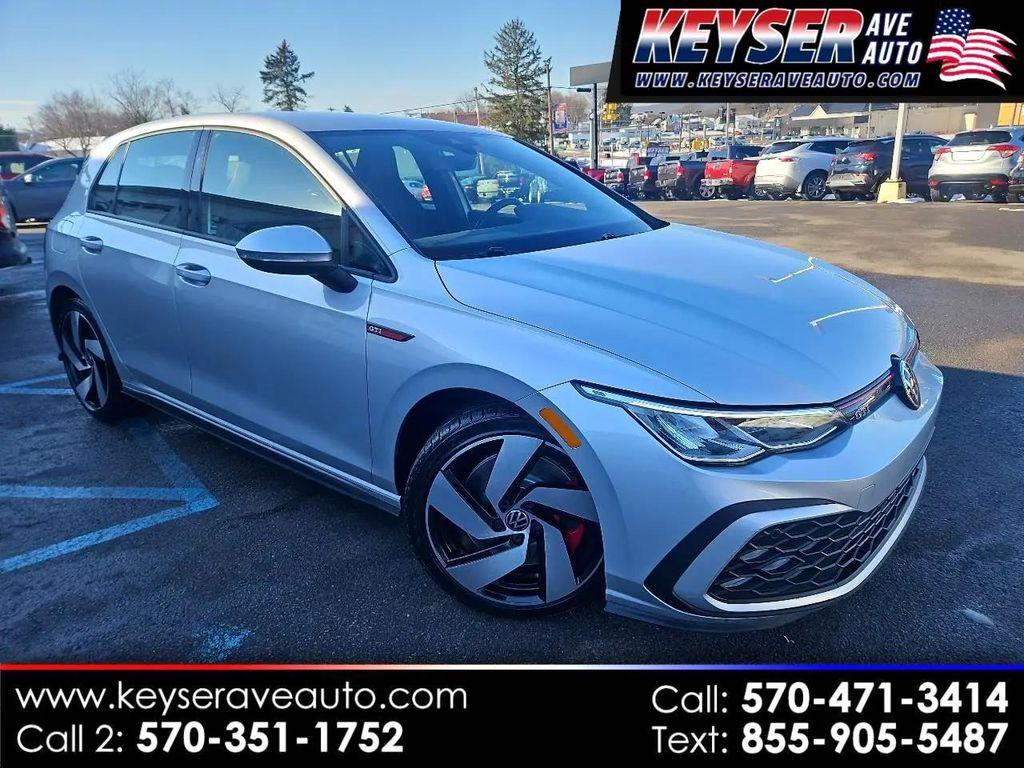 used 2022 Volkswagen Golf GTI car, priced at $23,495