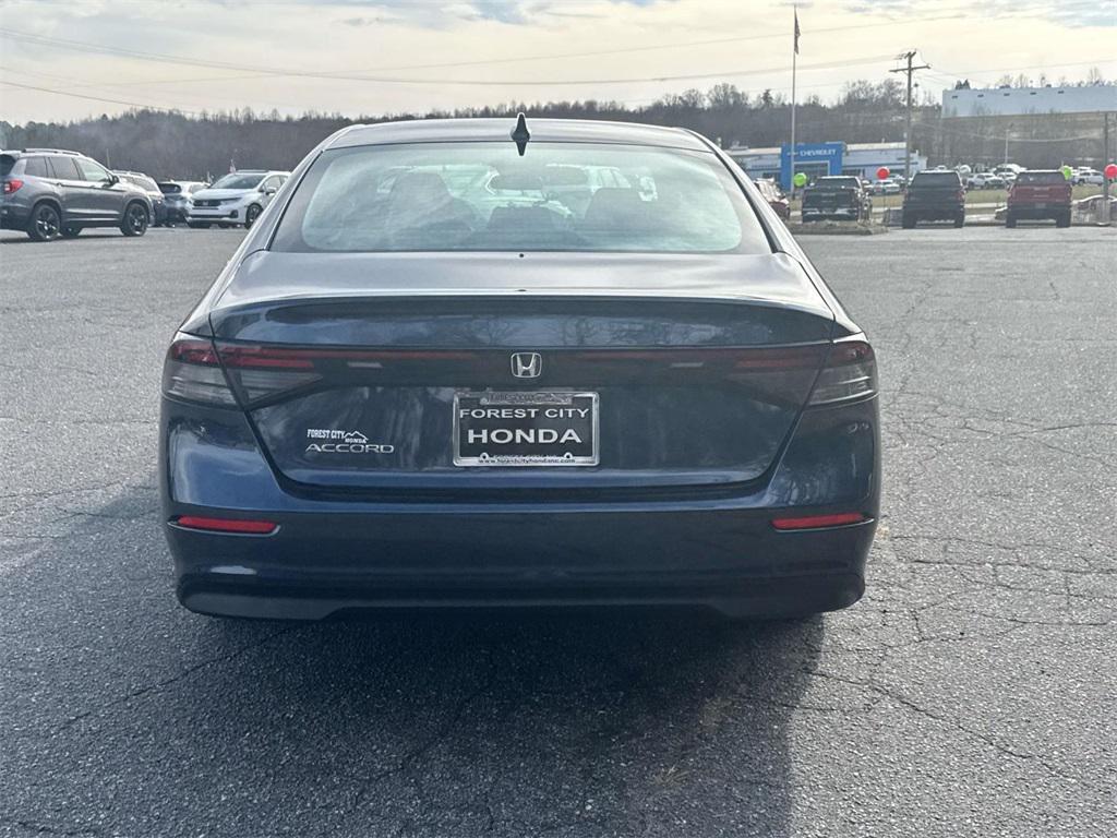 new 2025 Honda Accord car, priced at $31,755