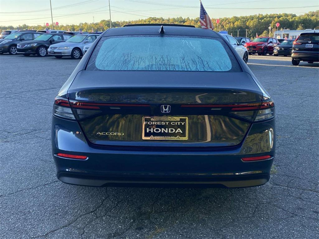 new 2025 Honda Accord car, priced at $31,755