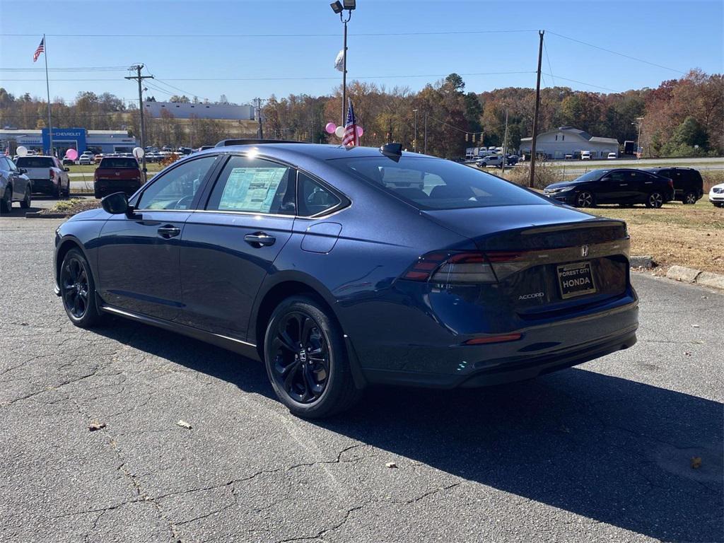 new 2025 Honda Accord car, priced at $31,755