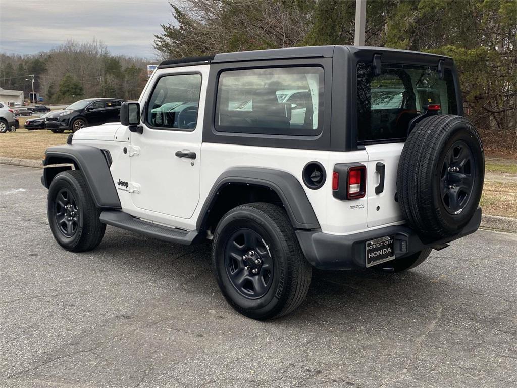 used 2022 Jeep Wrangler car, priced at $28,250