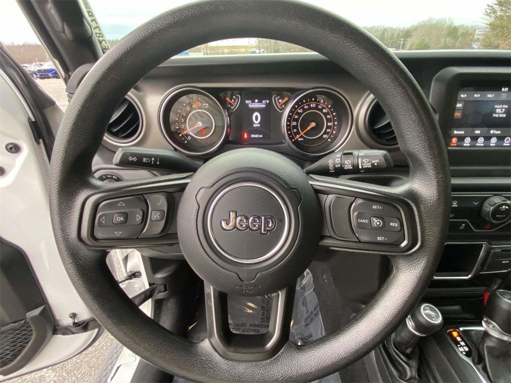 used 2022 Jeep Wrangler car, priced at $28,250