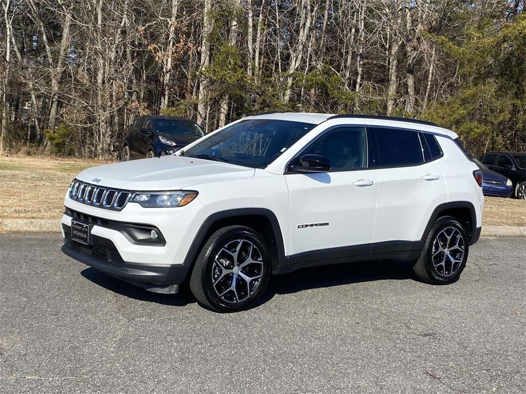 used 2024 Jeep Compass car, priced at $21,041