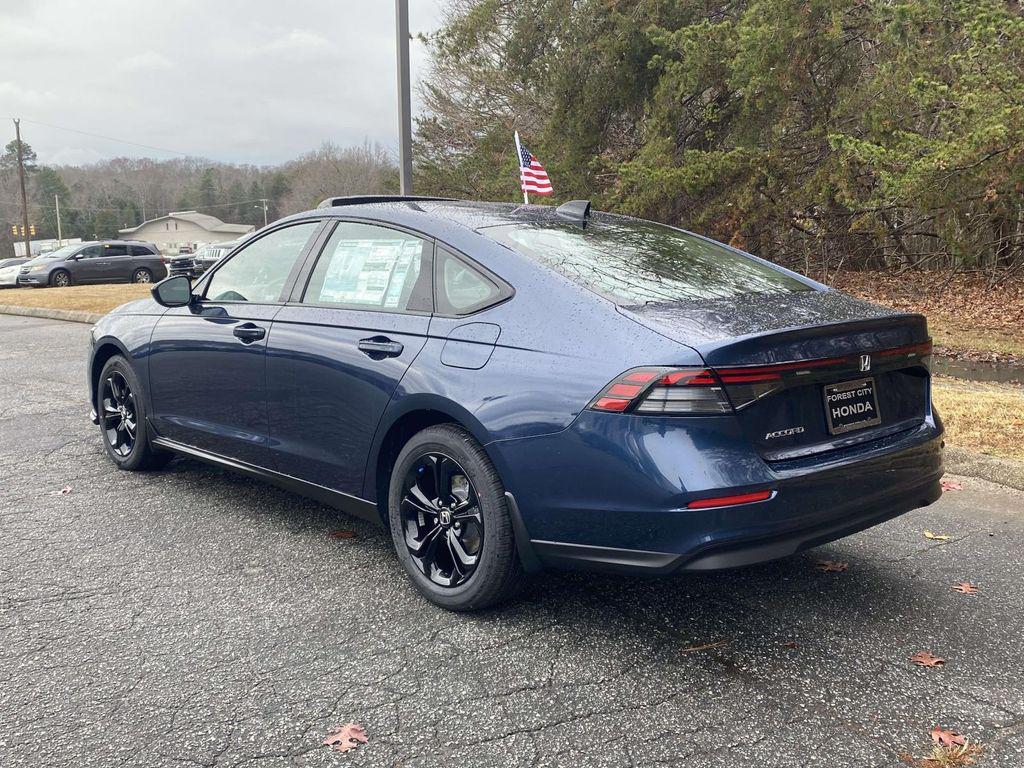 new 2025 Honda Accord car, priced at $31,755