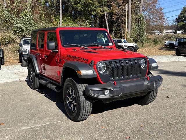 used 2022 Jeep Wrangler Unlimited car, priced at $36,453