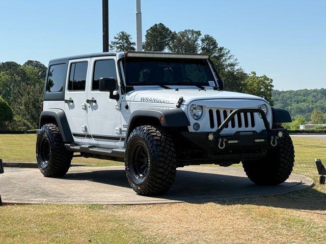 used 2017 Jeep Wrangler Unlimited car, priced at $17,912