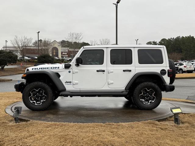 used 2021 Jeep Wrangler Unlimited 4xe car, priced at $32,579