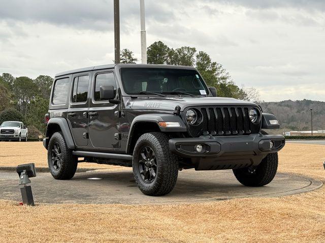 used 2021 Jeep Wrangler car, priced at $27,316