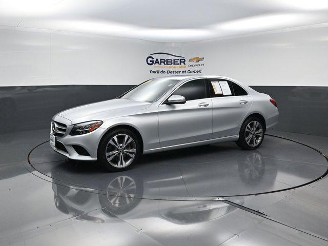 used 2021 Mercedes-Benz C-Class car, priced at $24,882