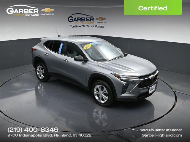 used 2024 Chevrolet Trax car, priced at $21,287