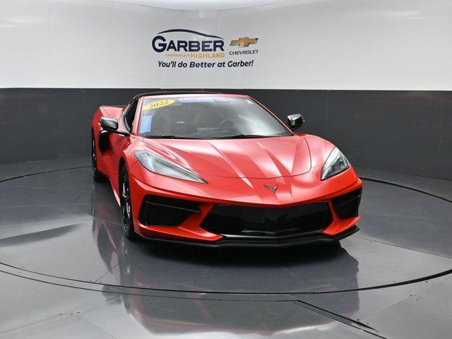 used 2022 Chevrolet Corvette car, priced at $61,684
