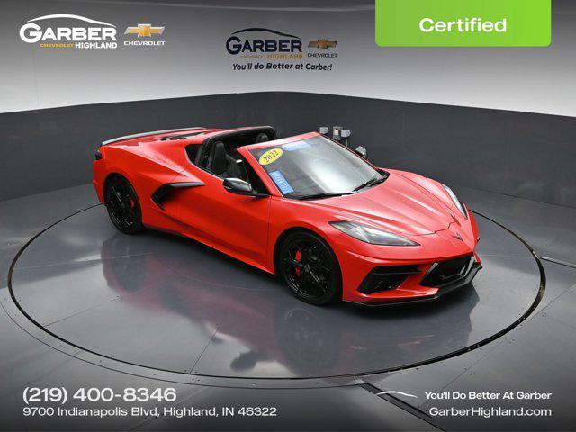 used 2022 Chevrolet Corvette car, priced at $61,684