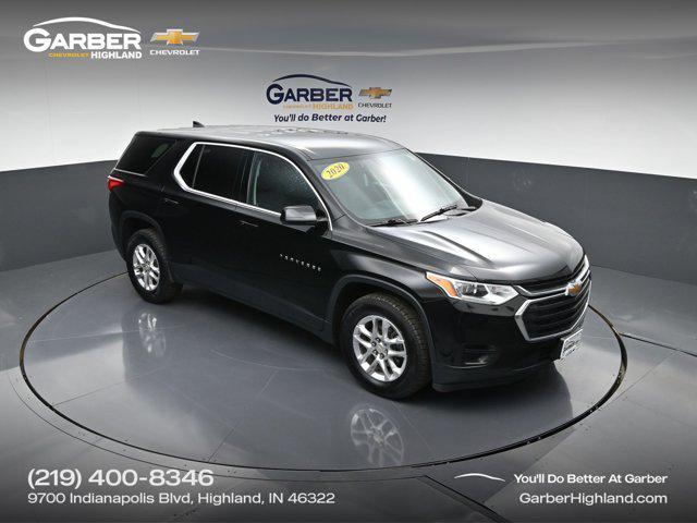 used 2020 Chevrolet Traverse car, priced at $19,305