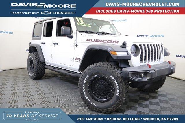 used 2018 Jeep Wrangler Unlimited car, priced at $27,892