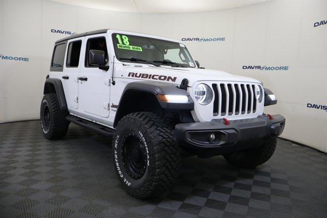 used 2018 Jeep Wrangler Unlimited car, priced at $27,892