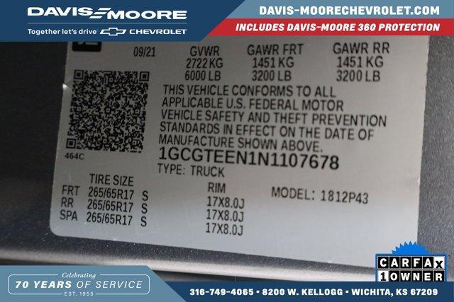 used 2022 Chevrolet Colorado car, priced at $38,888