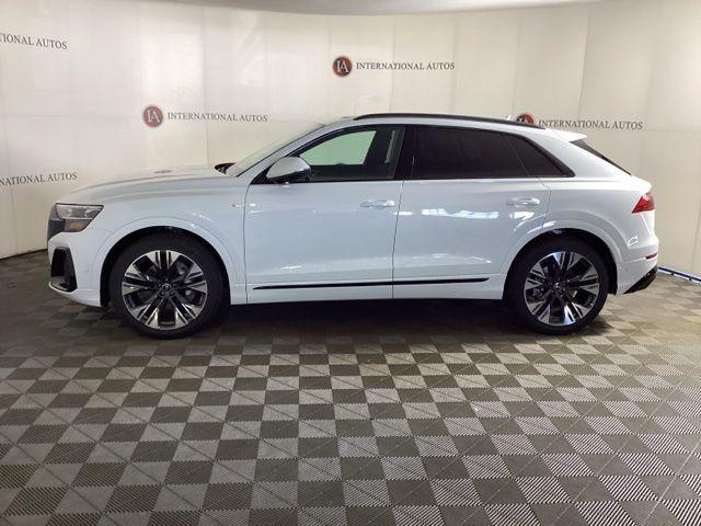 new 2025 Audi Q8 car, priced at $85,778