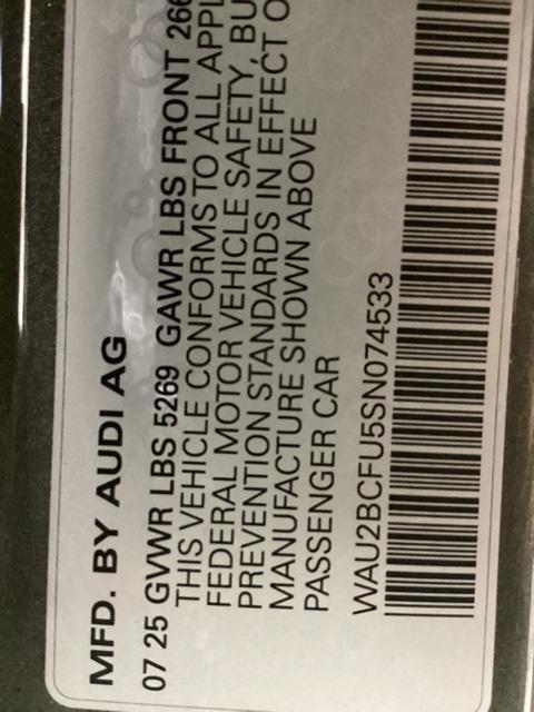 new 2025 Audi A5 car, priced at $52,233