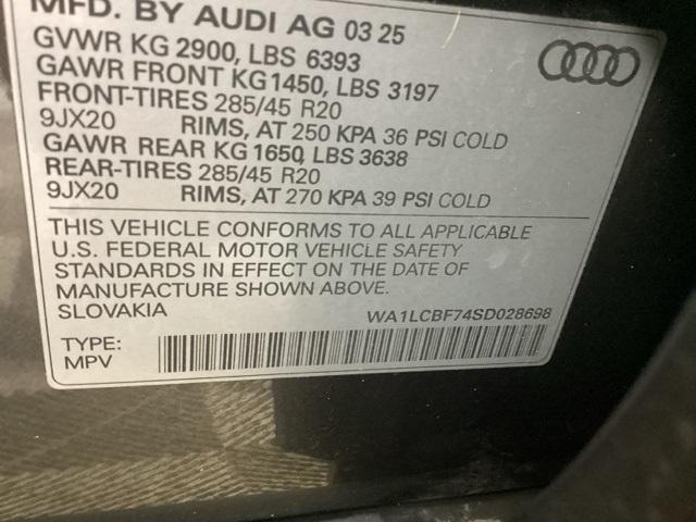 used 2025 Audi Q7 car, priced at $53,999