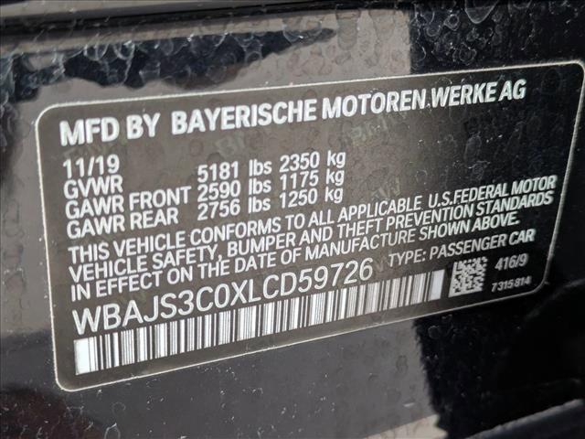 used 2020 BMW 540 car, priced at $30,590