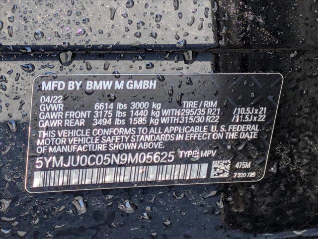 used 2022 BMW X5 M car, priced at $64,991