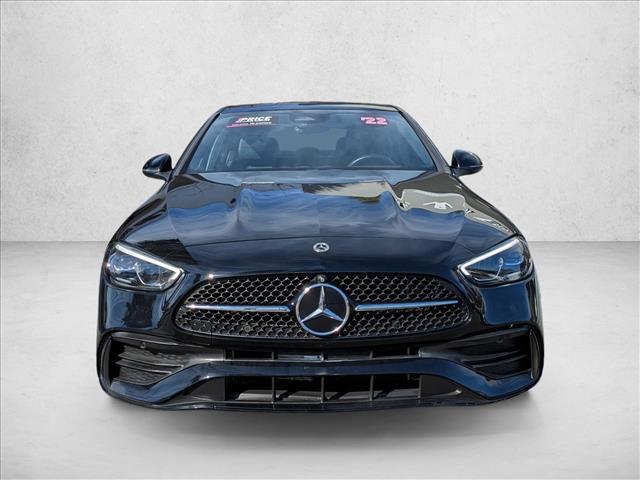used 2022 Mercedes-Benz C-Class car, priced at $32,991