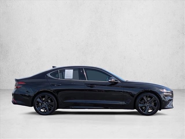 used 2022 Genesis G70 car, priced at $30,750