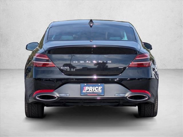 used 2022 Genesis G70 car, priced at $30,750