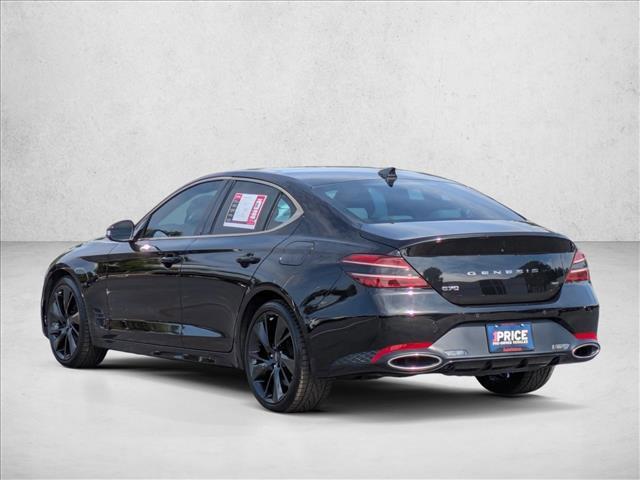 used 2022 Genesis G70 car, priced at $30,750