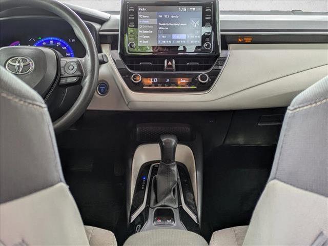 used 2021 Toyota Corolla Hybrid car, priced at $9,199