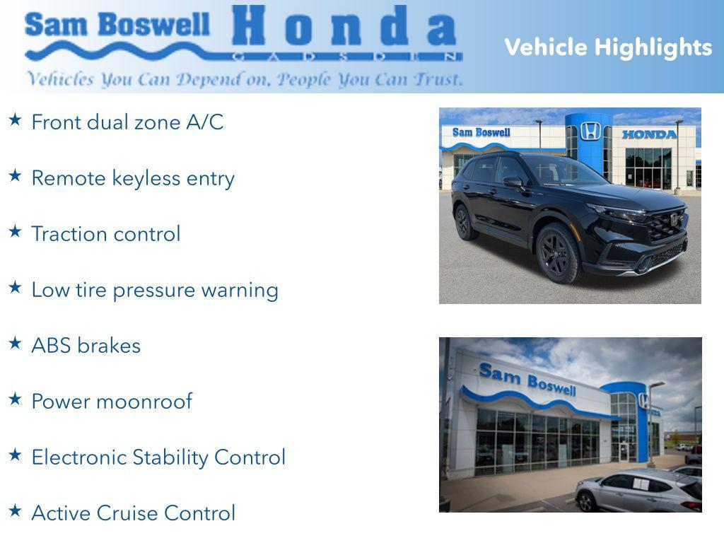 new 2026 Honda CR-V Hybrid car, priced at $39,500