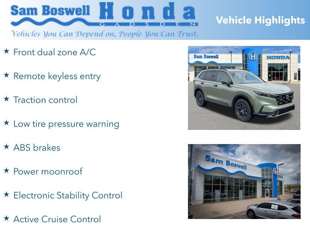 new 2026 Honda CR-V Hybrid car, priced at $39,955