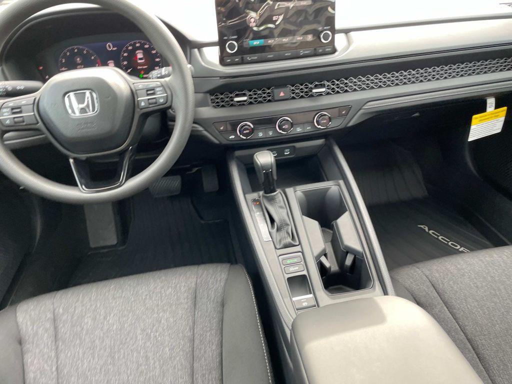 new 2025 Honda Accord car, priced at $30,960