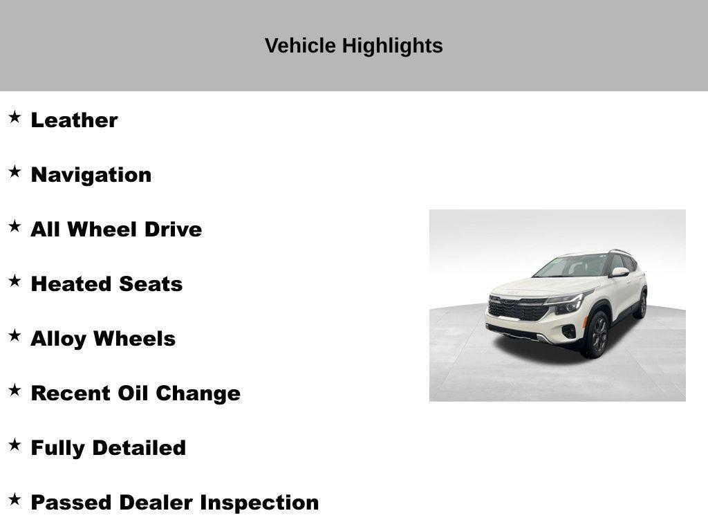 used 2024 Kia Seltos car, priced at $25,524