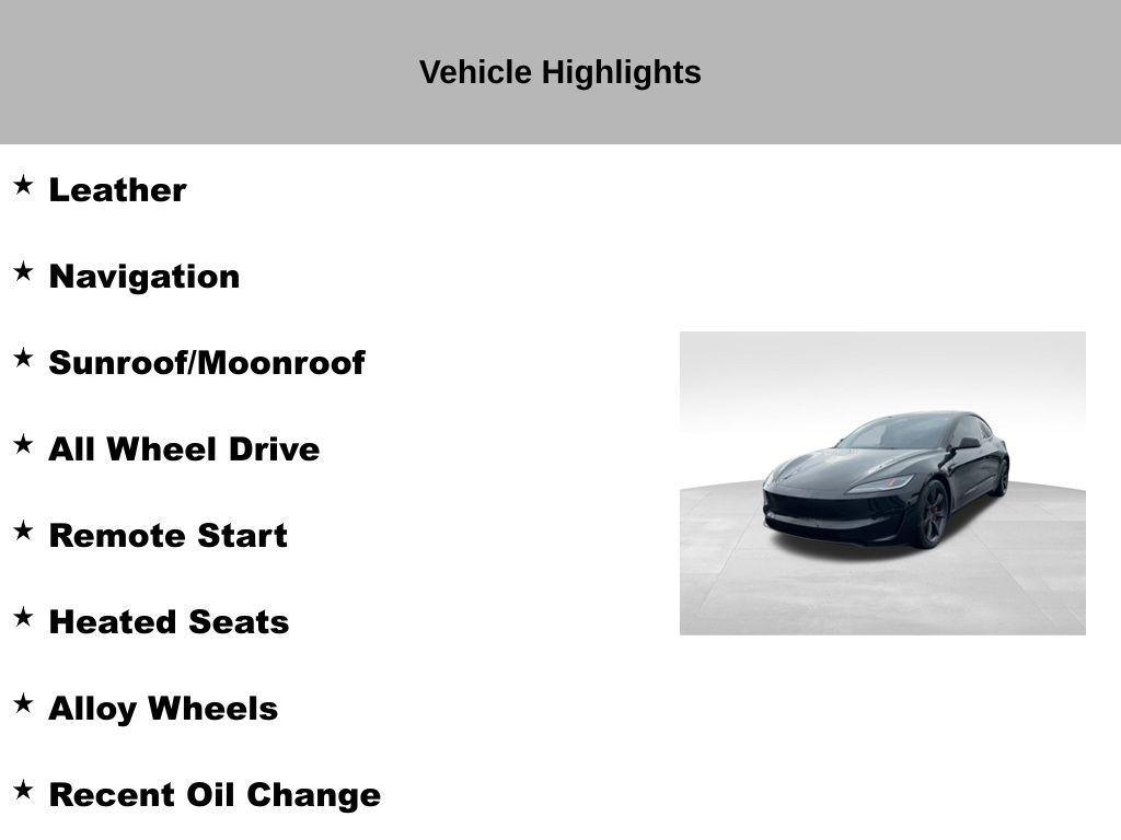 used 2024 Tesla Model 3 car, priced at $39,925