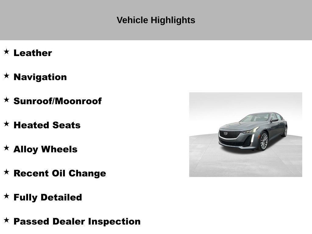 used 2021 Cadillac CT5 car, priced at $24,468