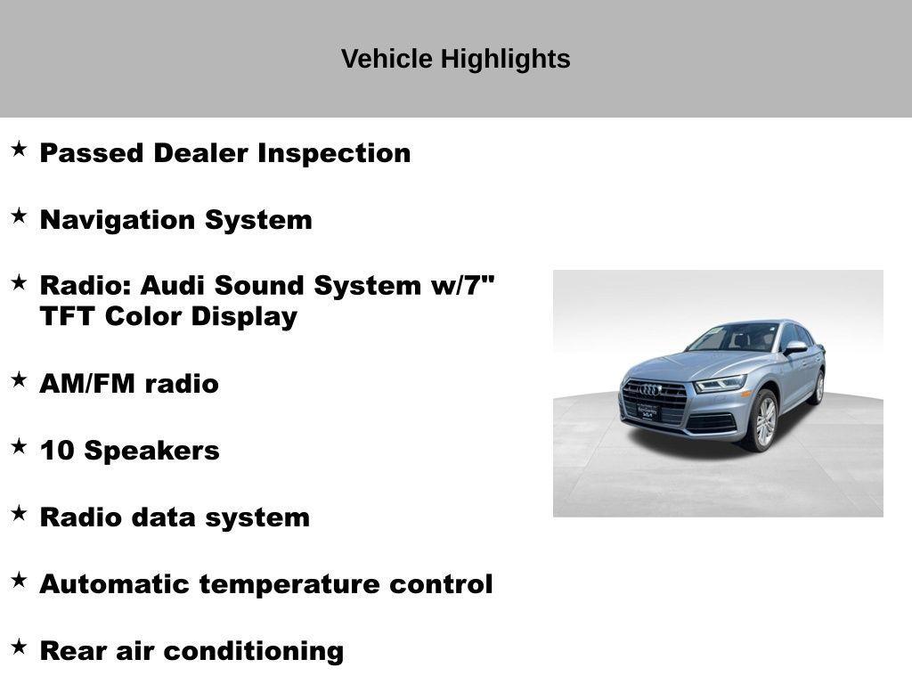 used 2018 Audi Q5 car, priced at $16,914