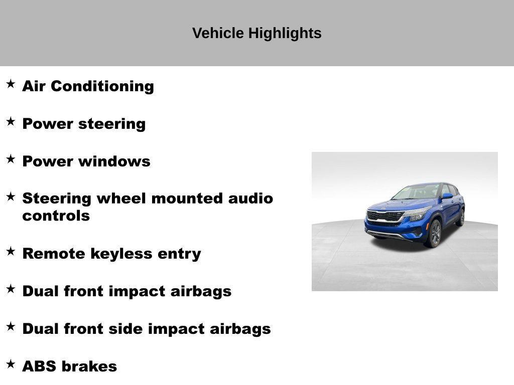 used 2021 Kia Seltos car, priced at $13,743