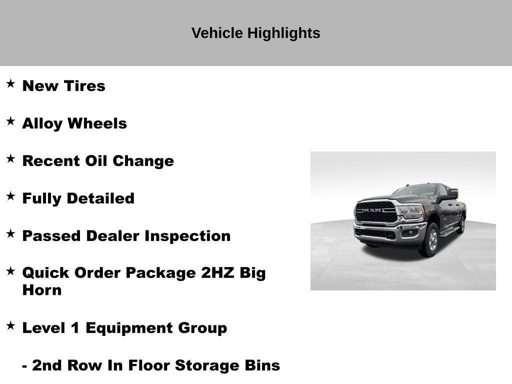 used 2024 Ram 2500 car, priced at $42,904