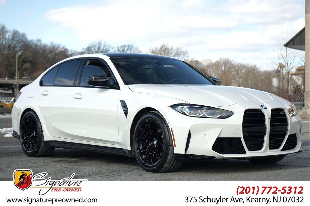 used 2023 BMW M3 car, priced at $85,900