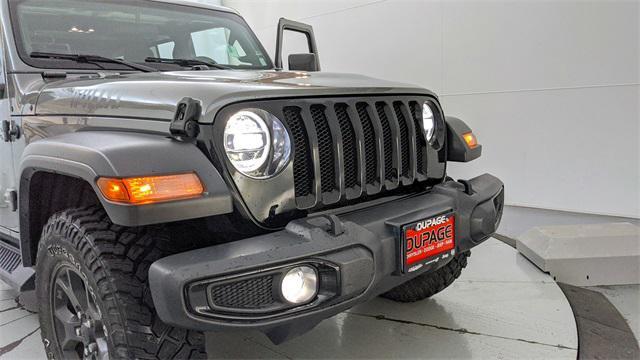 used 2021 Jeep Wrangler car, priced at $25,555